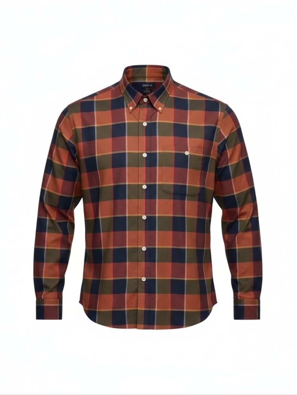 Orvis Men’s Plaid Button Down Shirt | XL Trim Fit | Stretch Cotton